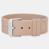 Sky Silicone Strap - Rose Gold Buckle