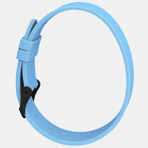 Sky Silicone Strap - Matte Black Buckle