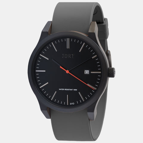Matte Black White / Brown