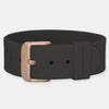 Jet Silicone Strap - Matte Rose Gold Buckle