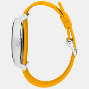 Silver White / Orange