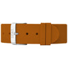 Tan Silicone Strap - Rose Gold Buckle