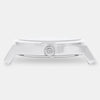 Silver White / Tan Silicone