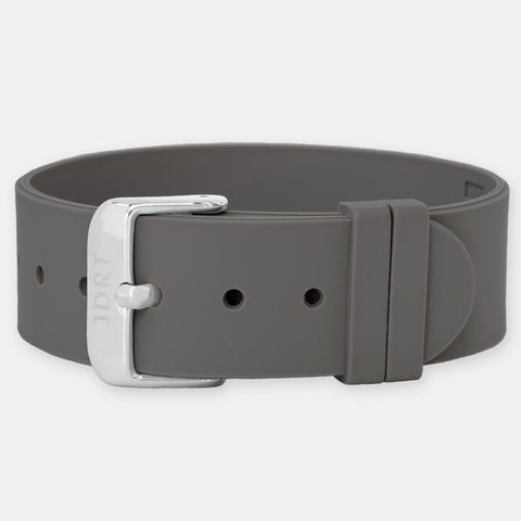 Sky Silicone Strap - Matte Rose Gold Buckle